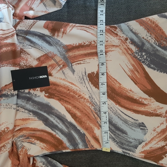 Fashion Nova Work of Art Midi Dress size S/M - Picture 3 of 6